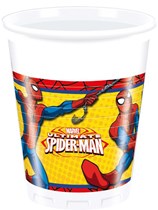 Ultimate Spider-Man Plastic Cups 8pk
