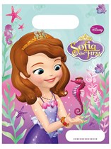 Sofia The First Pearl of the Sea Party Bags 6pk