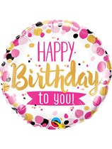 Happy Birthday To You 18" Foil Balloon