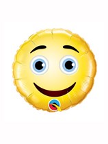 Smiley Face 9" Air Fill Foil Balloon