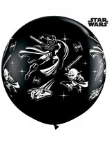 Qualatex 3ft Star Wars Latex Balloons 2pk
