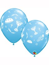 Blue Communion Elements 11" Latex Balloons 25pk
