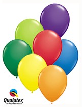 11" Carnival Assorted Latex Balloons - 25pk