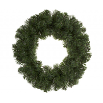 Christmas 18" Green Wreath
