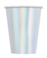 Iridescent Foil 12oz Cups 8pk