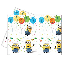  Lovely Minions Plastic Tablecover