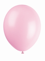 12" Powder Pink Latex Balloons - 50pk