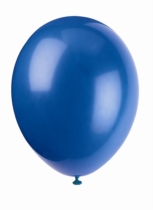 12" Evening Blue Latex Balloons - 50pk