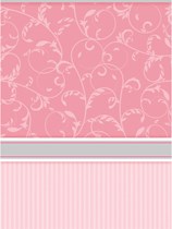Pink Blessings Plastic Tablecover