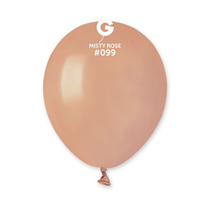 Gemar Standard Dusty Rose 5" Latex Balloons 100pk
