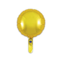 Oaktree Gold 9" Round Foil Balloon (Loose & Self-Seal)
