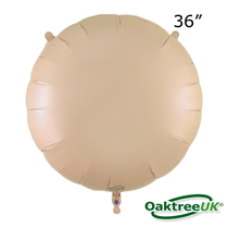 Oaktree Nude 36" Round Foil Balloon