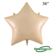 Oaktree Nude 36" Star Foil Balloon