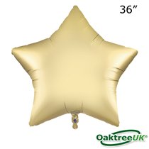 Oaktree Pure Gold 36" Star Foil Balloon