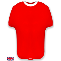  Football Shirt Red 24" Foil Shape Balloon