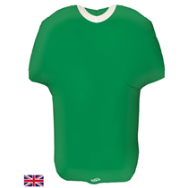 Green Football Shirt 24" Foil Balloon