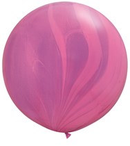 pink violet qualatex superagate latex balloons