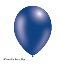 Decotex Pro 11" Metallic Royal Blue Latex Balloons 50pk