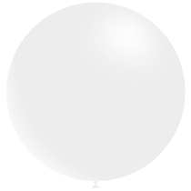 Decotex Pro 36" Fashion Solid White Latex Balloons 2pk