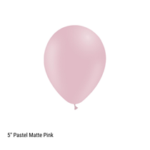 Decotex Pastel Matte Pink 5" Latex Balloons 100pk