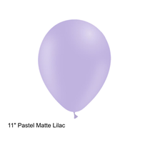 Decotex Pastel Matte Lilac 11" Latex Balloons 50pk