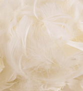 Eleganza Ivory Mixed Feathers 50g