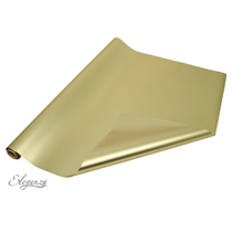 Satin Luxe Eleganza Gift Wrap Satin Gold 10m