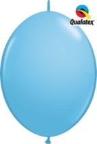 12" Pale Blue Quick Link Latex Balloons - 50pk