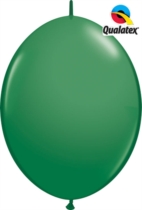 Qualatex 12" Green Quick Link Latex Balloons 50pk