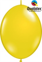 12" Citrine Yellow Quick Link Latex Balloons - 50pk