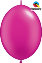 12" Pearl Magenta Quick Link Latex Balloons - 50pk