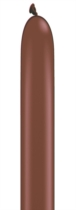Qualatex 160Q Chocolate Brown Latex Modelling Balloons 100pk