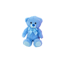Blue Sitting Baby Bear Soft Toy 20cm