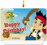 Jake And The Neverland Pirates Happy Birthday Candle