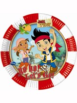 Jake And The Neverland Pirates Paper Plates 8pk