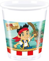 Jake And The Neverland Pirates Plastic Cups 8pk