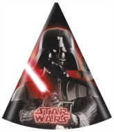 Star Wars Party Hats 6pk