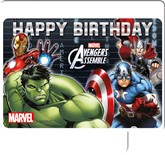 Avengers Assemble Happy Birthday Candle