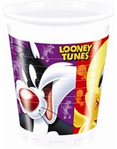 Looney Tunes Plastic Cups 8pk
