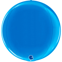 Grabo Blue Globe 15" Foil Balloon
