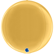 Grabo Gold Globe 15" Foil Balloon
