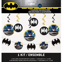 Batman Hanging Decoration Kit 7pk