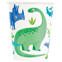 Dinosaur Party 9oz Paper Cups