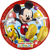 8 Mickey Mouse Clubhouse 9" Paper Plates