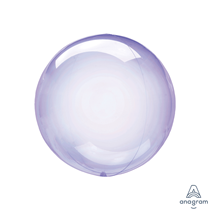 Anagram Crystal Clearz Petite 12" Purple (Pkgd)