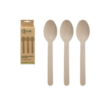 Eco Birchwood Spoons 24pk