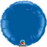 Dark Blue 18" Round Foil Balloon