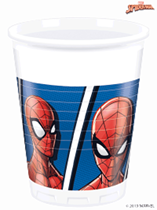 Marvel Spider-Man 200ml Plastic Cups