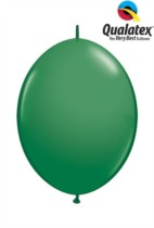 6" Green Quick Link Latex Balloons - 50pk