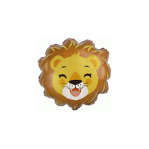 Lion Head Mini Shape Foil Balloon